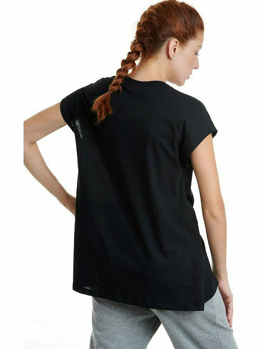 BodyTalk 1202-907428 Women's Athletic T-shirt Black