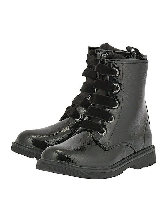 Meridian Kids Boots with Zipper Black