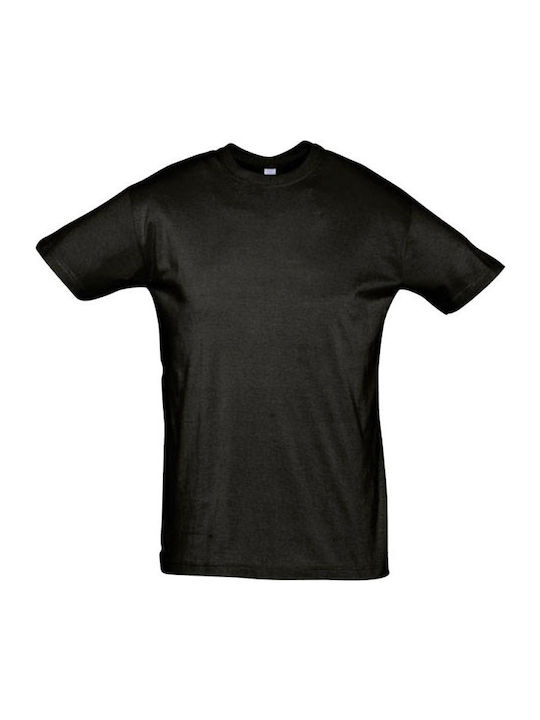 Sol's Regent Ανδρικό Διαφημιστικό T-shirt Κοντομάνικο Deep Black Sol's Regent Ανδρικό Διαφημιστικό T-shirt Κοντομάνικο Deep Black