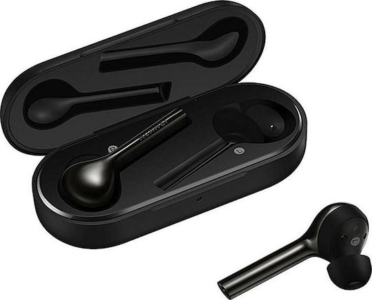 Huawei FreeBuds Lite Bluetooth Handsfree Ακουστικά με Αντοχή στον Ιδρώτα και Θήκη Φόρτισης Μαύρα