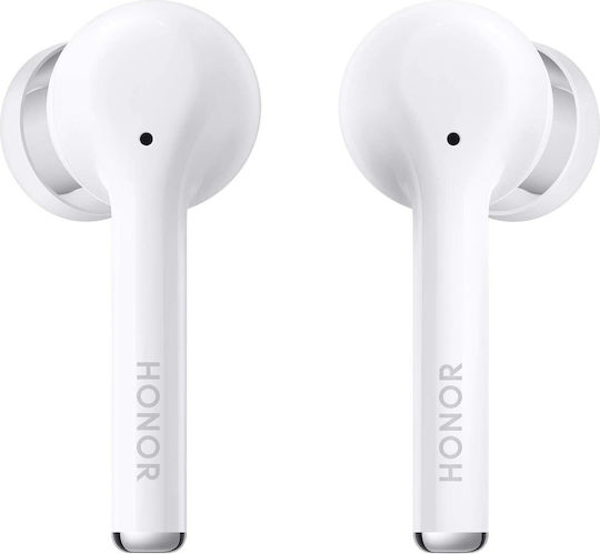 Honor Magic In-ear Bluetooth Handsfree Ακουστικά με Αντοχή στον Ιδρώτα και Θήκη Φόρτισης Λευκά