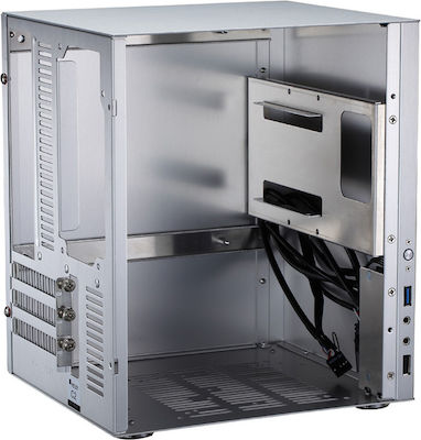 Jonsbo C2 Mini Tower Κουτί Υπολογιστή Ασημί
