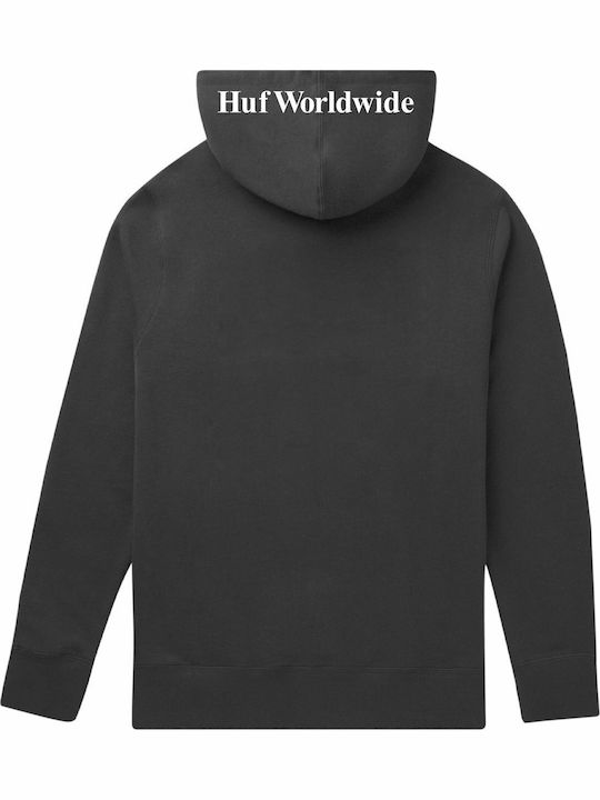 Sweatshirt with Hood Black