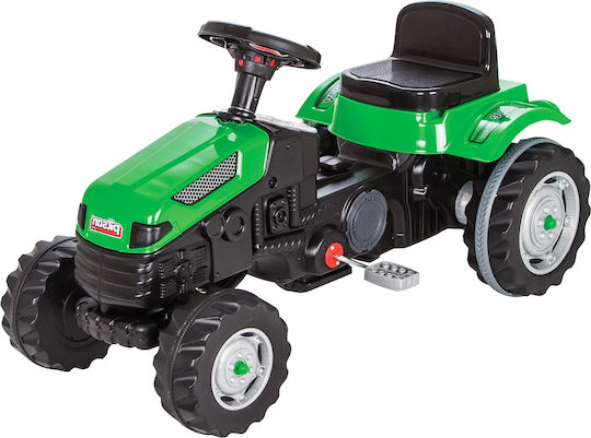 Tractor pentru copii Active Pedal De la picior la podea cu Pedale Verde