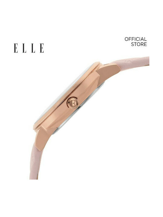Elle Time & Jewelry Ceas cu Mecanism pe Baterie
