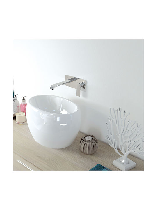 Eurorama Charma Set de mixere și guriță Încorporat pentru Lavabo 1 Ieșire Chrome