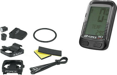 Force WLS 20f Waterproof Wireless Bike Counter