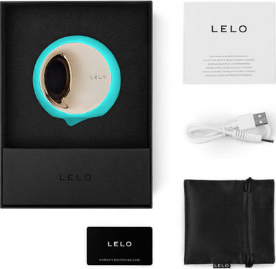 Lelo Ora 3 Mini Κλειτοριδικός Δονητής 8.3cm Aqua
