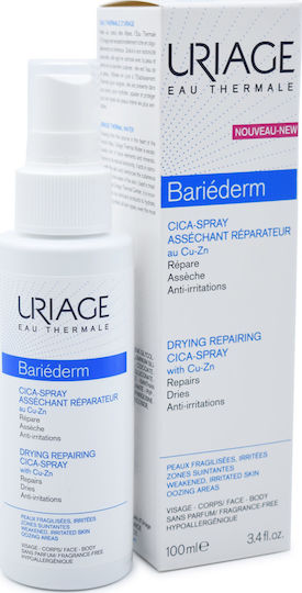 Uriage Bariederm Spray pentru Vindecare 100ml