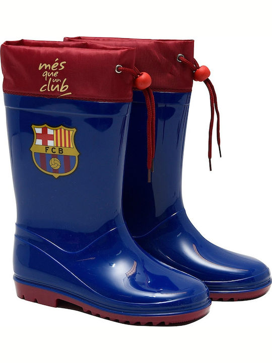Παιδικές Γαλότσες Fc Barcelona Μπλε