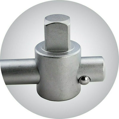 F.F. Group Sliding T Shaped Handle 1/2'' 25cm