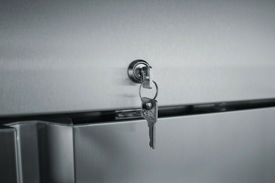 Bambas Frost Gewerblicher Kühlschrankraum mit 3 Türen B205xT72xH200cm Inox UP 205