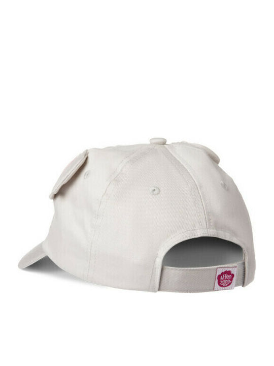 Affenzahn Kids' Hat Jockey Fabric Koala Grey
