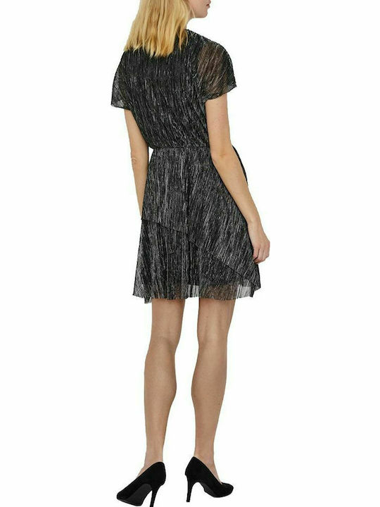 Vero Moda 10238963 Mini Evening Dress Wrap Black 10238963