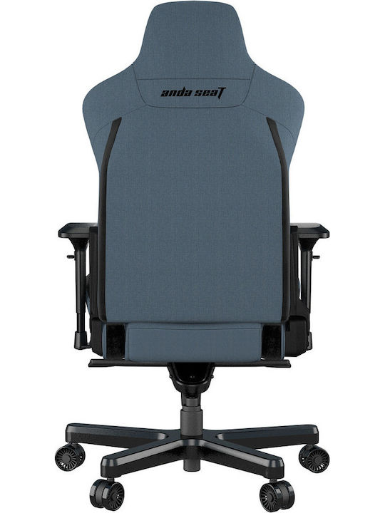 Anda Seat AD12XLLA T-Pro II Υφασμάτινη Καρέκλα Gaming με Ρυθμιζόμενα Μπράτσα Μαύρο/Μπλε