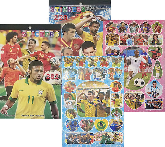 Justnote Sticker Album Soccer Various Designs 1pc