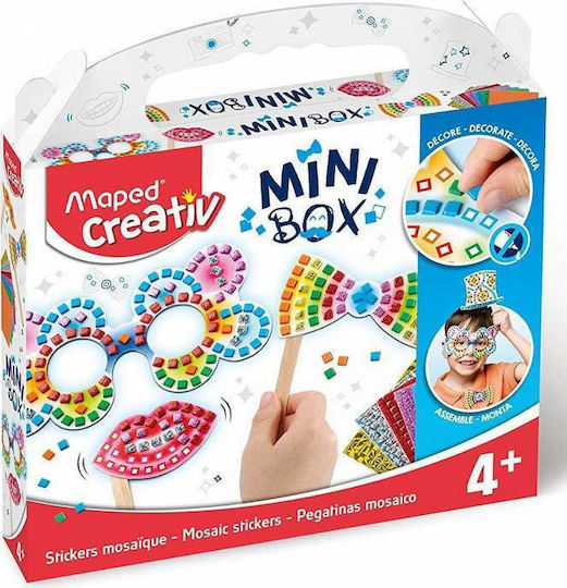 Maped Mosaic Mini Painting Set Mosaic With Stickers for Children 4+ Years