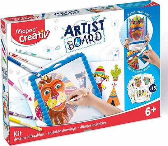 Maped Painting Creative Artist Board for Children 6+ Years