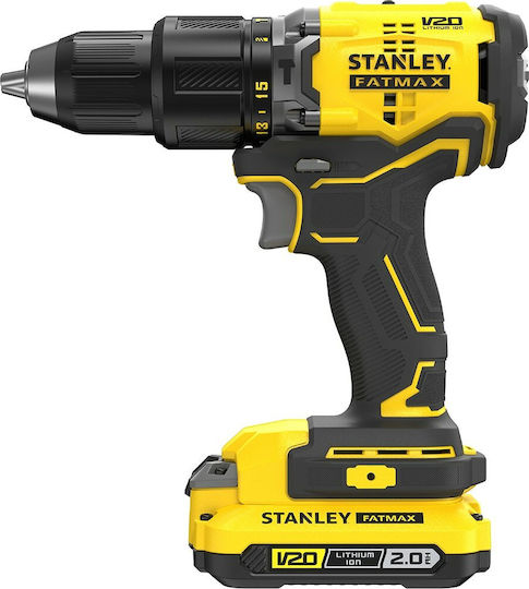 Stanley Fatmax Κρουστικό Δραπανοκατσάβιδο Μπαταρίας Brushless 18V 1x2Ah