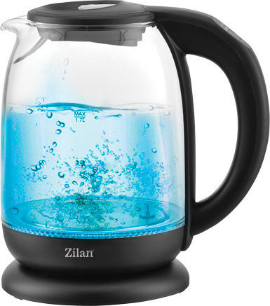 Zilan Електрически Кана 1.7л 2200W Черна