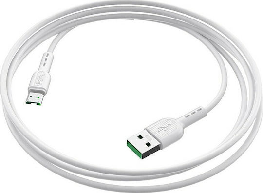 Hoco Regular USB 3.0 to micro USB Cable Λευκό 1m (X33)