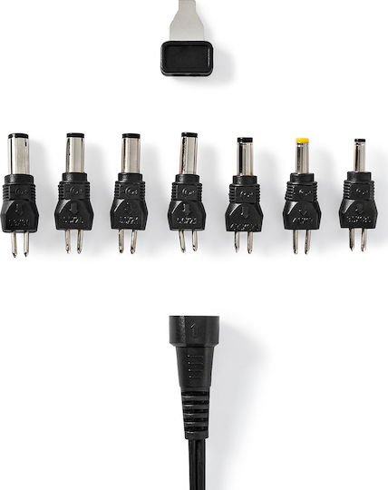 Nedis Universal Τροφοδοτικό 24V 3A με Ισχύ 72W με σετ βυσμάτων (ACPA105)