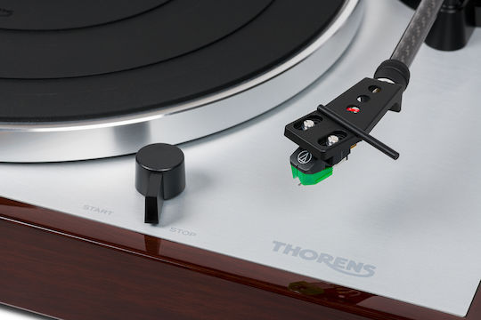 Thorens TD 402 DD Turntables with Preamp Brown