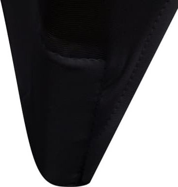 vidaXL Elastic Huse de scaun Negru 18buc