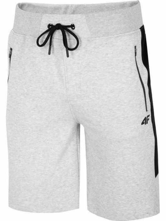 4F Sportliche Herrenshorts Gray H4L20-SKMD002-27M