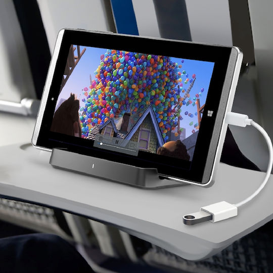 TP-LINK UC400 Конвертор USB-C мъжки към USB-A женски OTG СуперСкорост 3.0 Бял 1бр