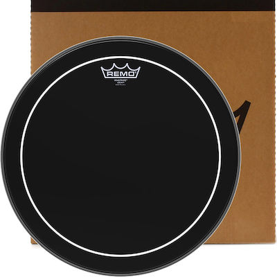 Remo Pinstripe Ebony Drumhead für Schlagzeug 18"