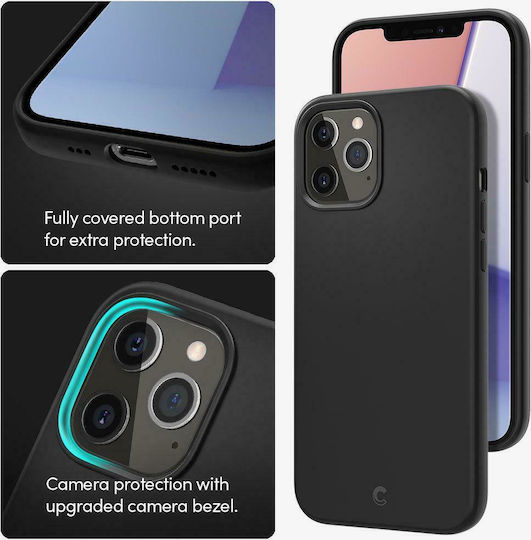 Spigen Cyrill Back Cover Σιλικόνης Μαύρο (iPhone 12 Pro Max)