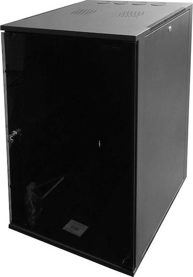 Central Επιτοίχια Καμπίνα Rack 25U 54x60cm Μαύρο 3000 3 600 25/C