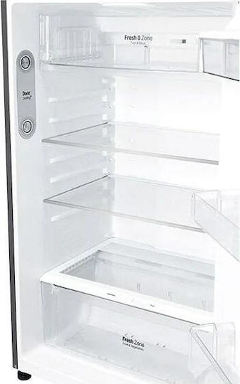 LG Ψυγείο Δίπορτο 592lt Total NoFrost Υ184xΠ86xΒ73εκ. Inox GTF916PZPYD