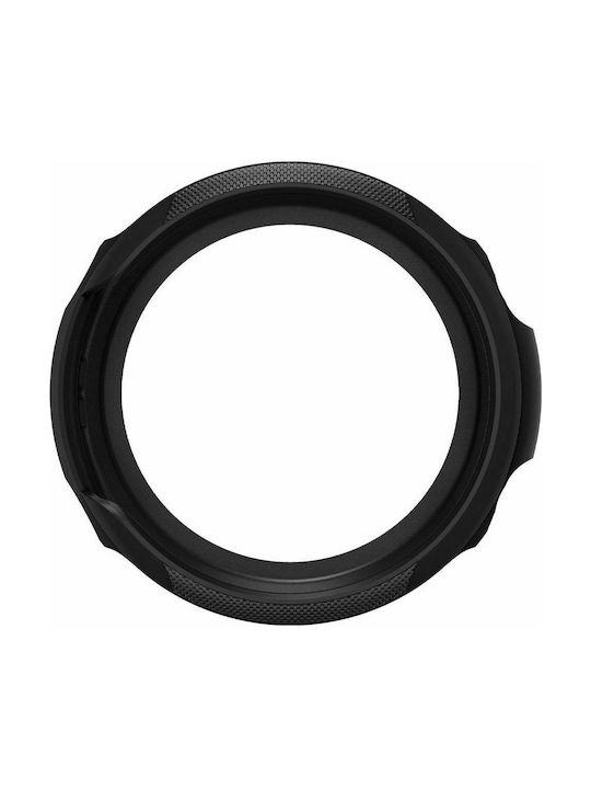 Spigen Liquid Air Case Carcasă de Silicon Negru mat pentru Galaxy Watch 3 45mm - Ceas Galaxy Watch 3 45mm