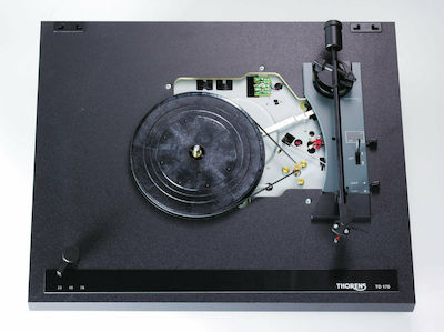Thorens TD 170-1 Turntables with Preamplifier Black