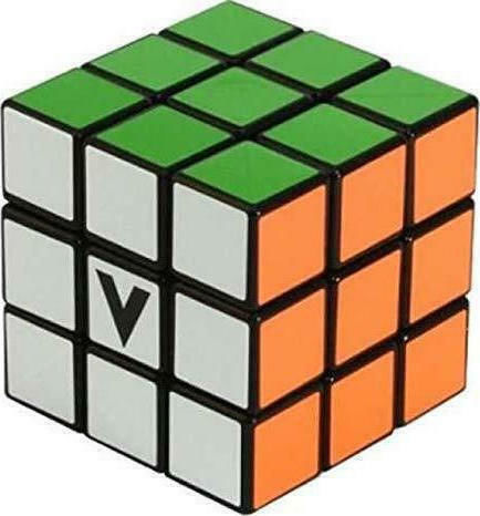 V-Cube 3 Flat Speed Cube 3x3 White for 6+ years old Years 207186 1pcs