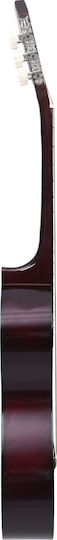 vidaXL Klassisch Gitarre 4/4 Classical Beginner 39" Dunkles Holz