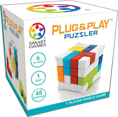 Smart Games Plug & Play Plastic Puzzle for 6+ Years 152326