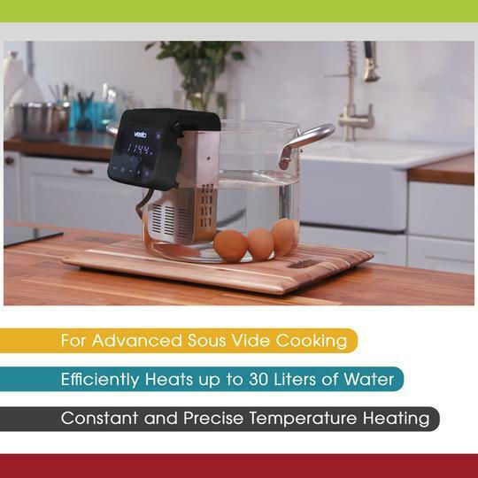 Vesta Precision Imersa Elite Συσκευή για Sous Vide Ανοιχτού Τύπου 1.2kW 11.2x10.5x20cm