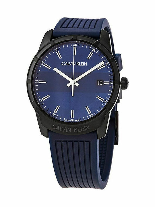 Calvin Klein Evidence Ρολόι Μπαταρίας με Καουτσούκ Λουράκι Calvin Klein Evidence Ρολόι Μπαταρίας με Καουτσούκ Λουράκι