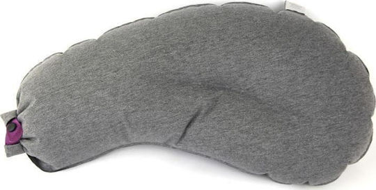 Allocacoc Aubergine Inflatable Travel Pillow 72.5x38.3cm Gray