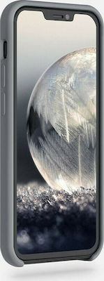 KWmobile Flexible Rubber Back Cover Σιλικόνης Titanium Grey (iPhone 12 mini)