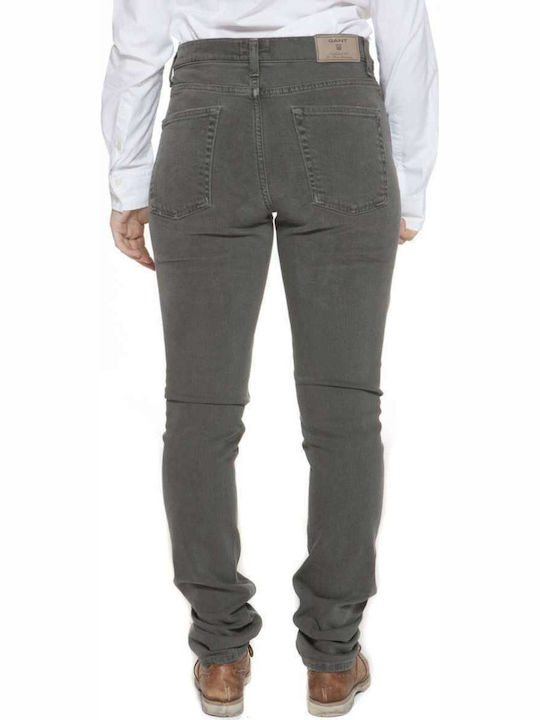 Gant Damenjeans in Schmaler Linie Khaki