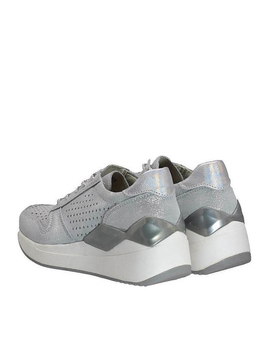Anatomical Sneakers Silver