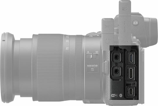 Nikon Z 7II Mirrorless Φωτογραφική Μηχανή Body + FTZ Adapter Μαύρη