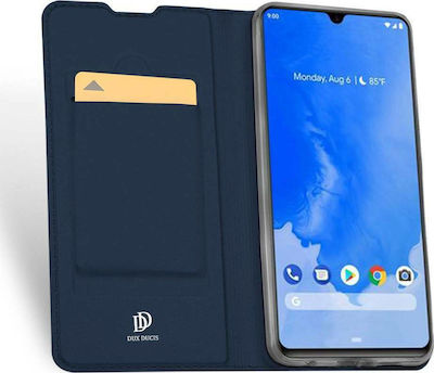 Dux Ducis Skin Pro Synthetic Leather Book Blue (Galaxy A20s)