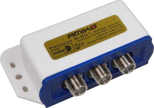 Amiko D-201 DiSEqC-Schalter Satelliten