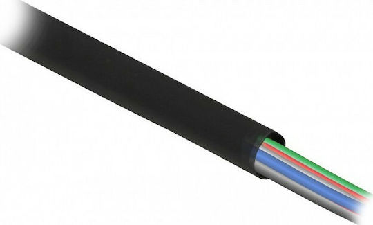 DeLock Heat-Shrink Tubing with Shrinkage Ratio 4:1 2m x 16mm Black Black 20668