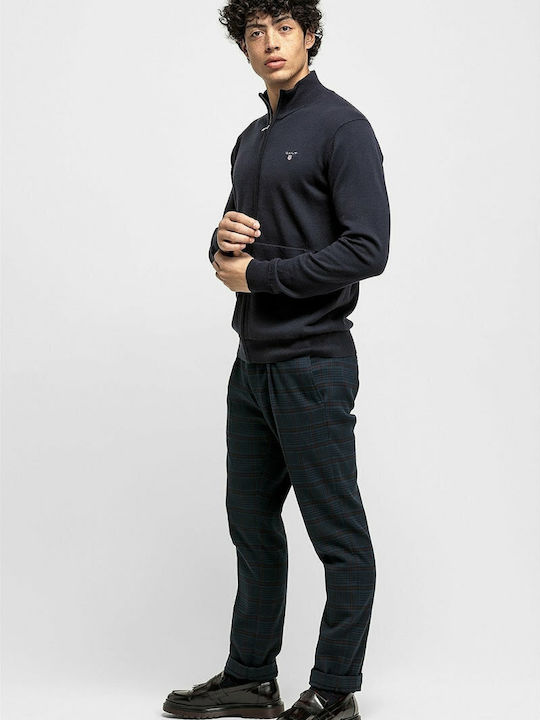 Men's Knitted Cardigan Navy Blue
